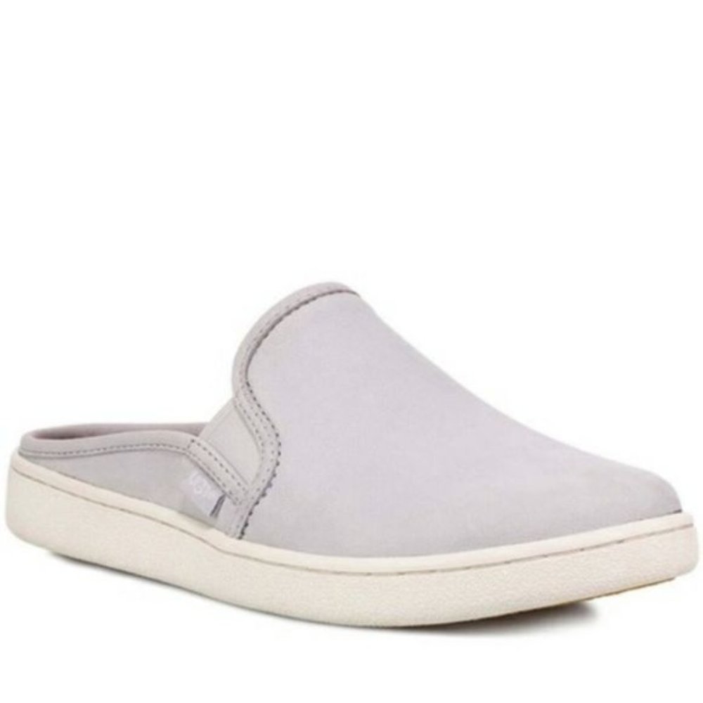 UGG Women's Light Gray Slip-On Mule Sneakers